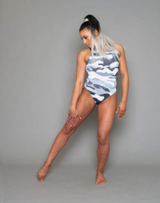 Resilience Smoke Leotard Double Downie Gymnastics