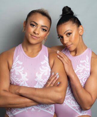 Faith Blush Leotard Double Downies